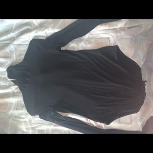 Black Turtleneck Bodysuit